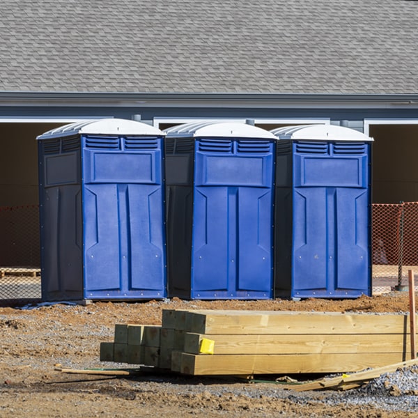 are there any restrictions on where i can place the porta potties during my rental period in Redington Shores Florida